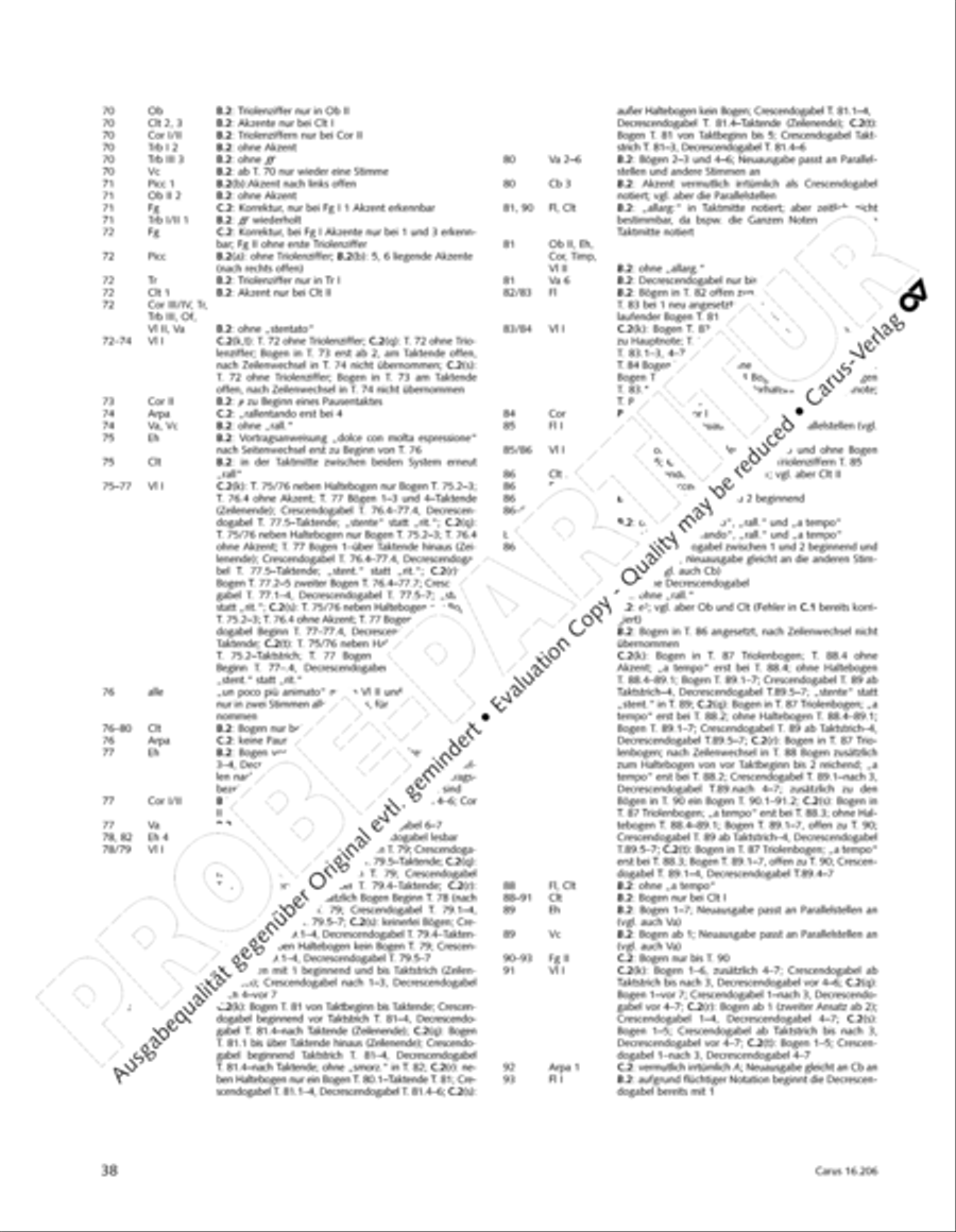 Preludio sinfonico Orchestra scores gallery preview page 39