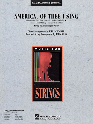 Book cover for America, of Thee I Sing