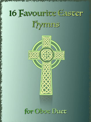 Book cover for 16 Favourite Easter Hymns for Oboe Duet