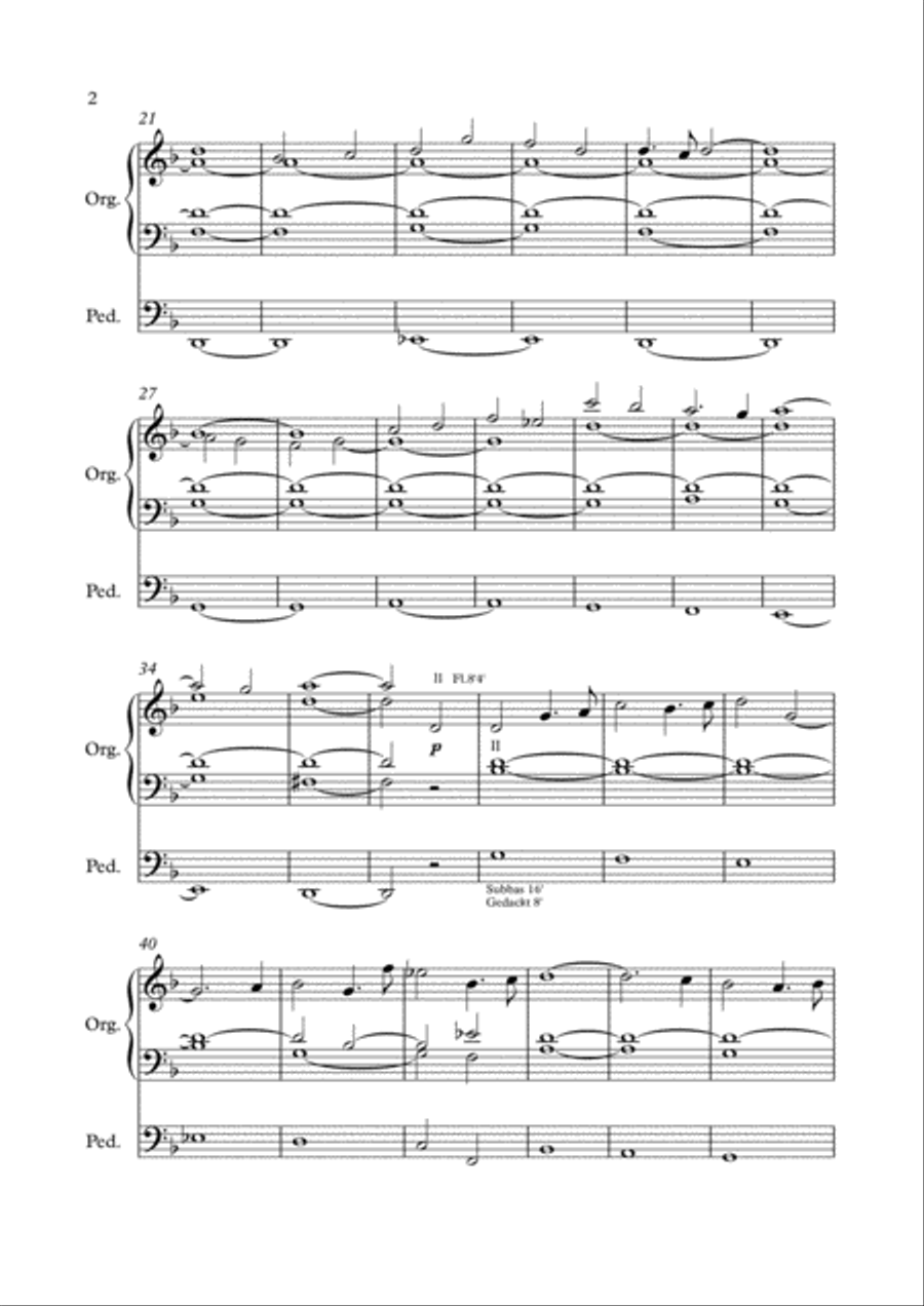Påskeludium Påskeludium Organ Solo scores gallery preview page 3