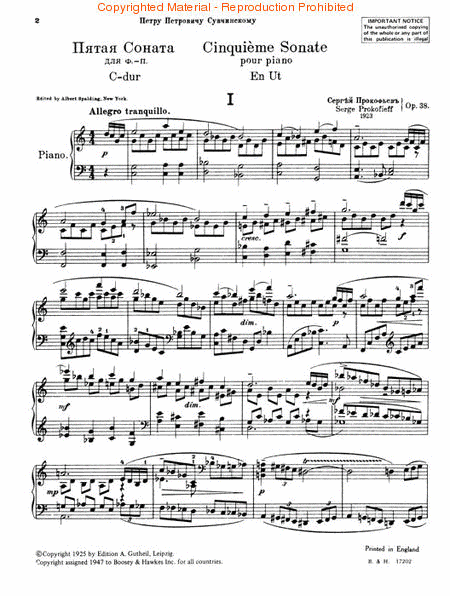 Piano Sonata No. 5, Op. 38