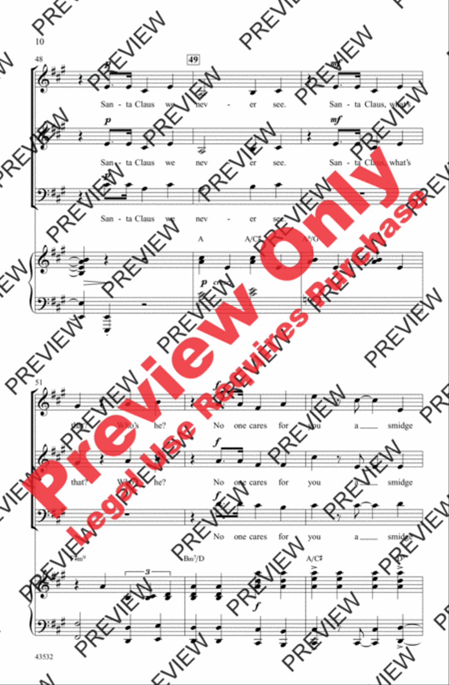 It's the Hard-Knock Life It's the Hard-Knock Life 3-Part scores gallery preview page 10