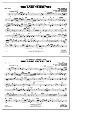 The Bare Necessities (from The Jungle Book) - Quad Toms