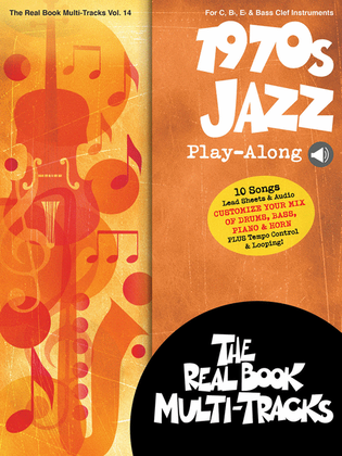 Book cover for 1970s Jazz Play-Along