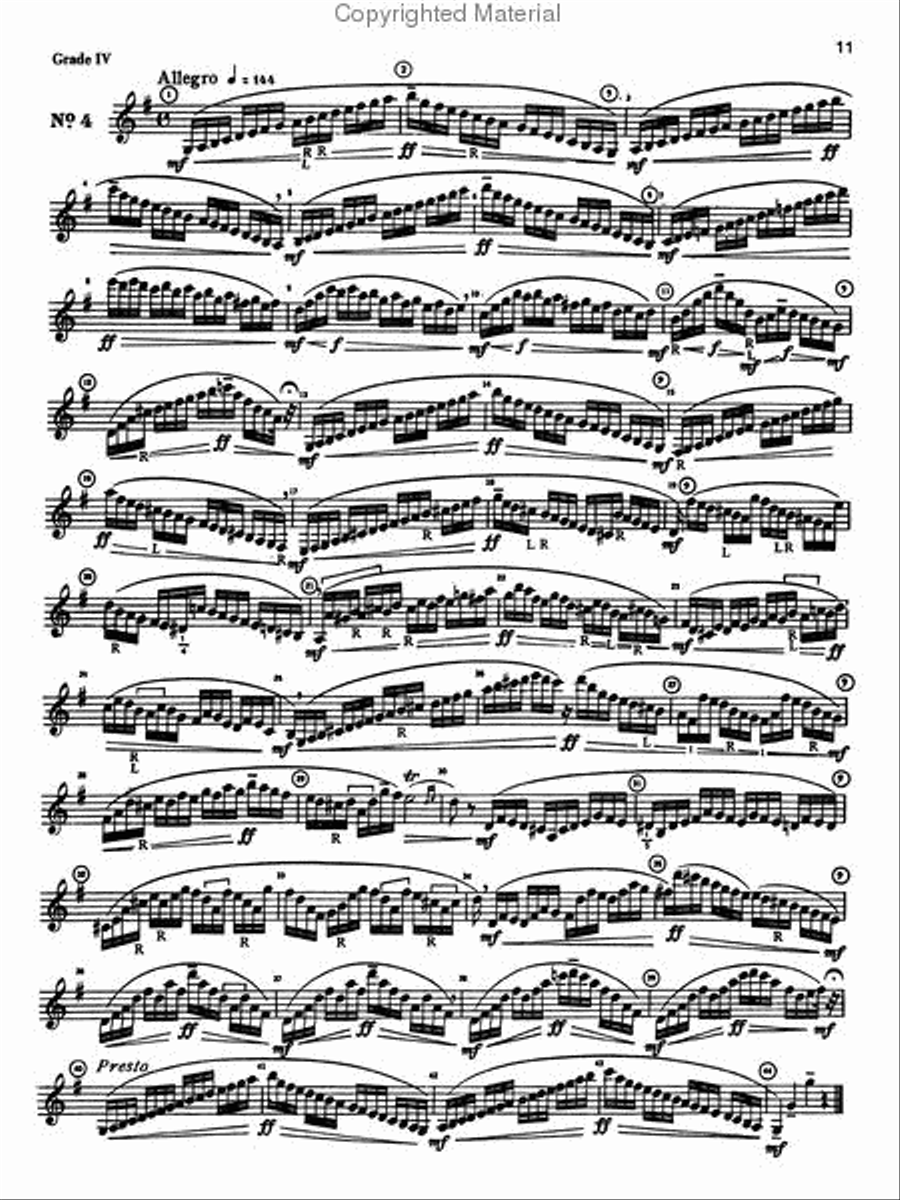 40 Studies for Clarinet, Book 1 Clarinet scores gallery preview page 3