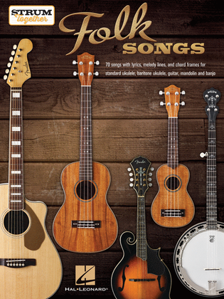 Book cover for Folk Songs - Strum Together