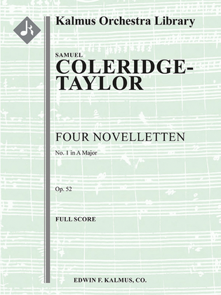 Four Novelletten, Op. 52, No. 1 in A Major