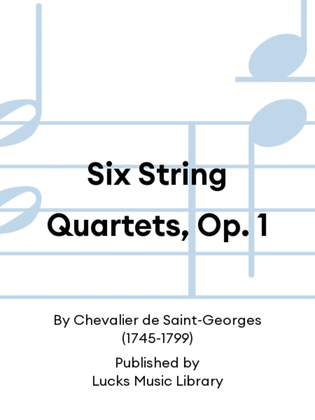Six String Quartets, Op. 1