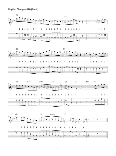 Modern Guitar Method, Rhythm Changes #3 image number null