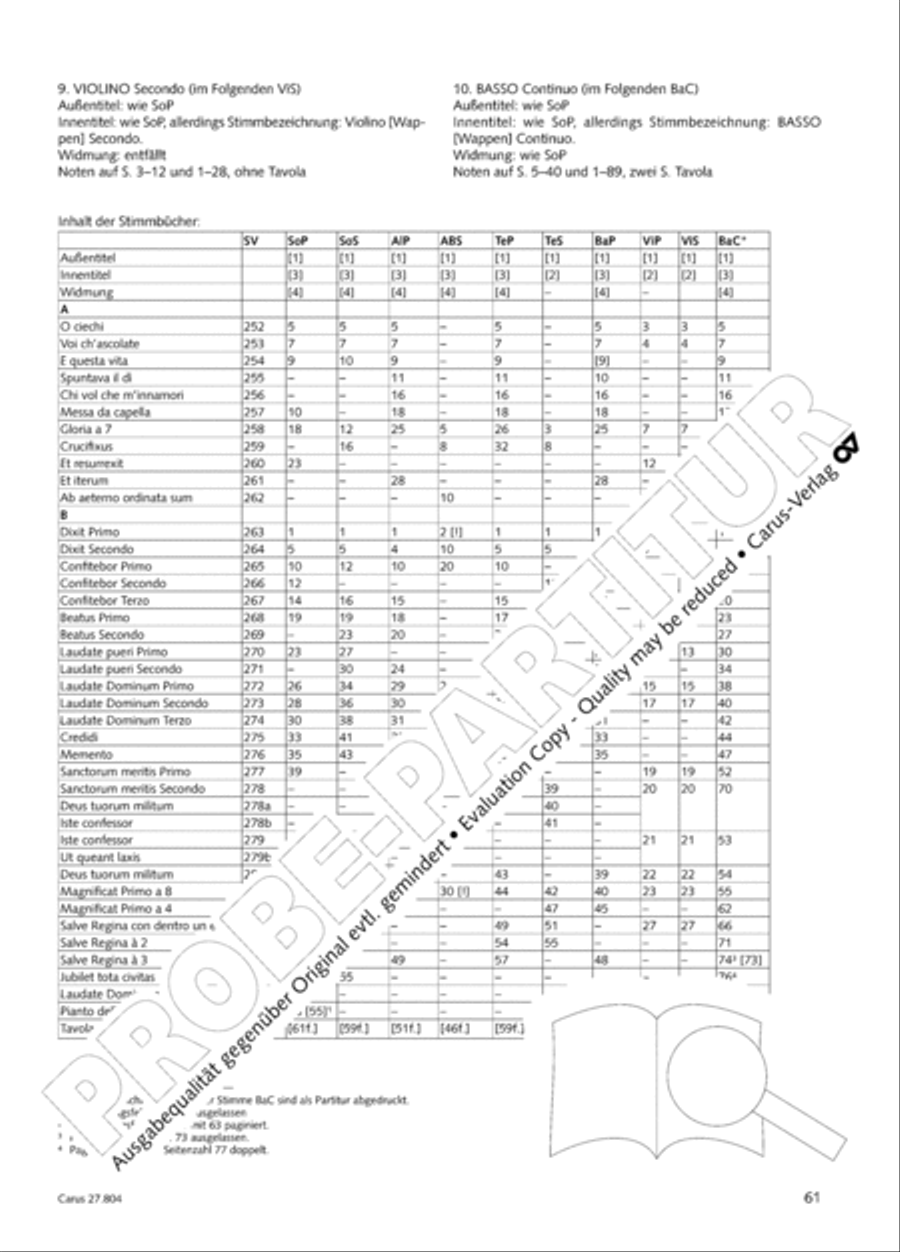 Hinni, Salve Regina, Motetti Score scores gallery preview page 86