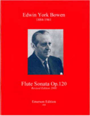 Book cover for Flute Sonata Op. 120