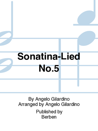 Sonatina-Lied No. 5