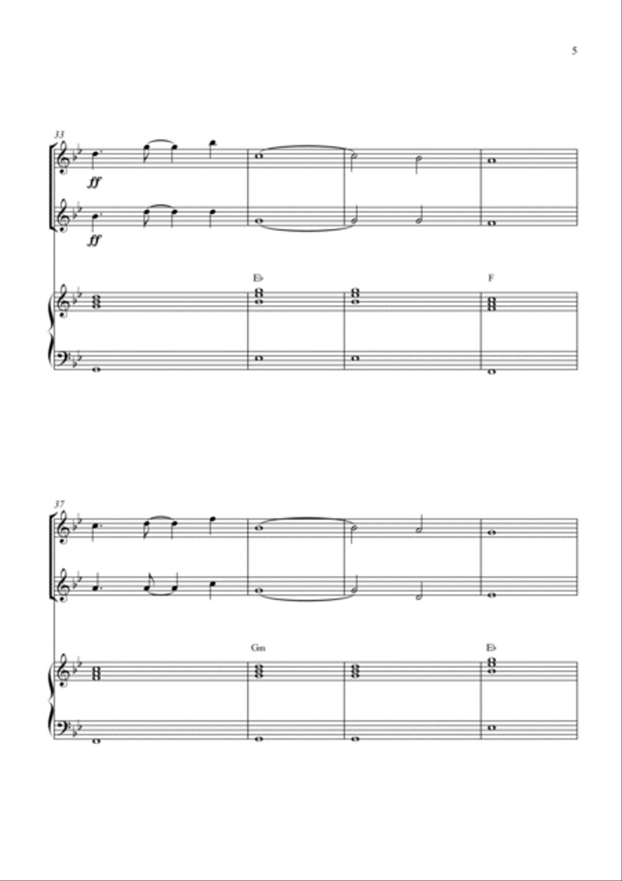 Now We Are Free Now We Are Free Flute Duet scores gallery preview page 5