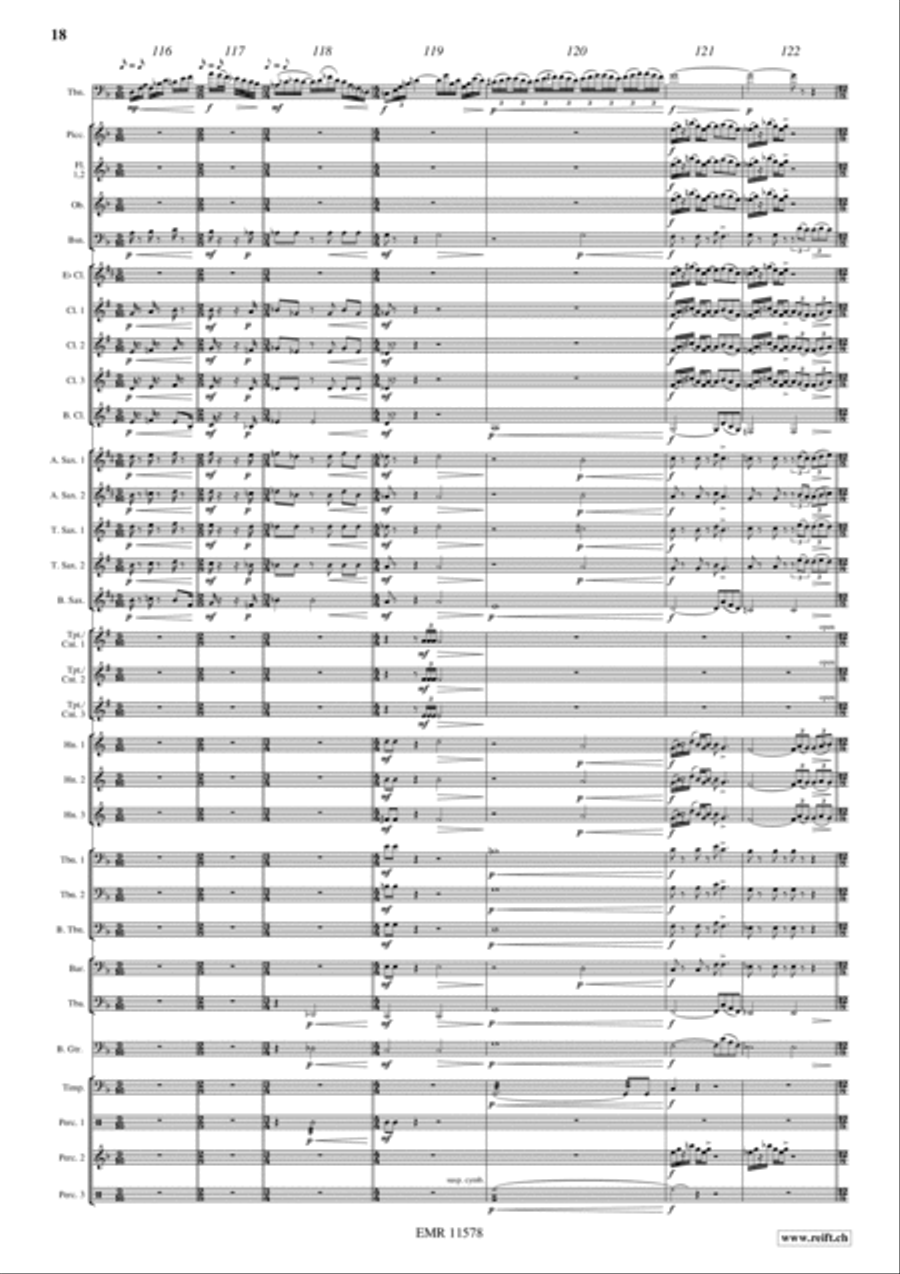 Cirrus Concert Band scores gallery preview page 18