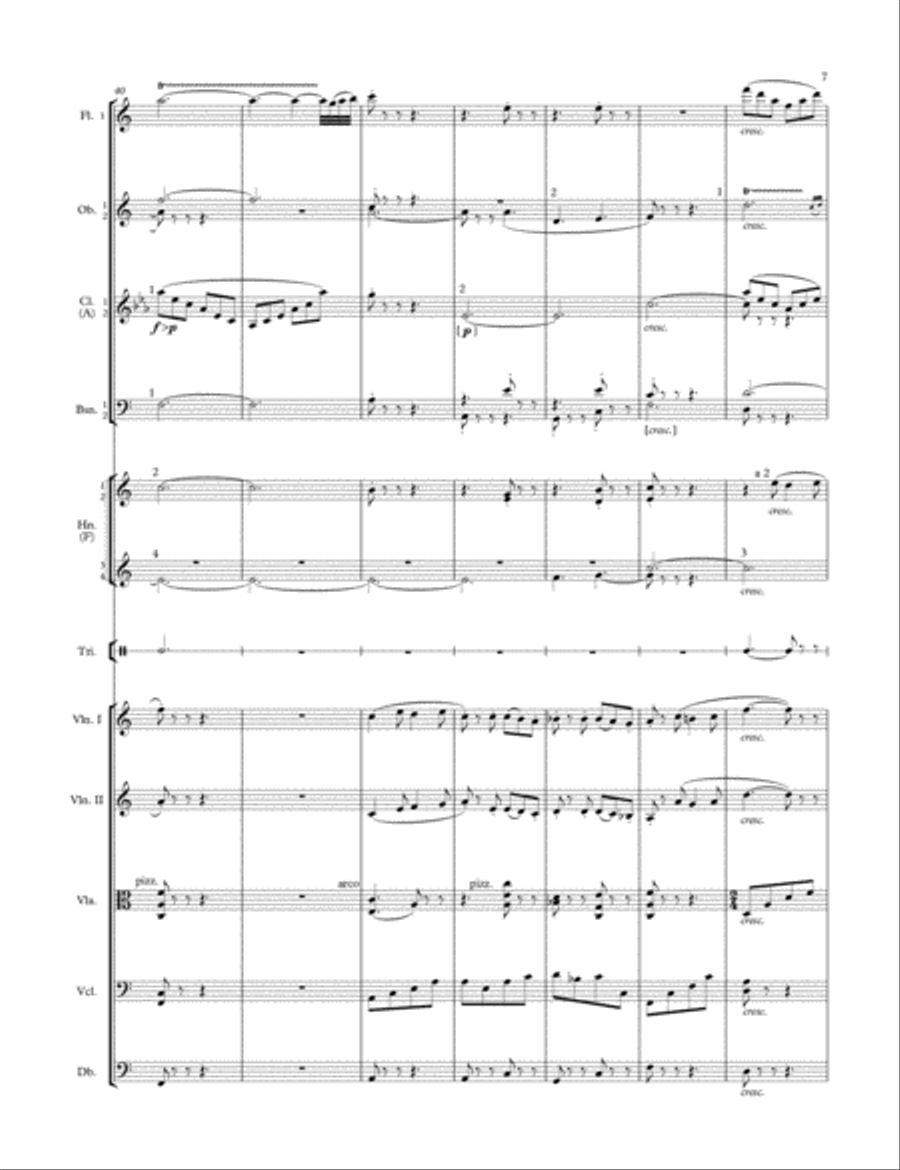 Bucolic Suite Full Orchestra scores gallery preview page 8