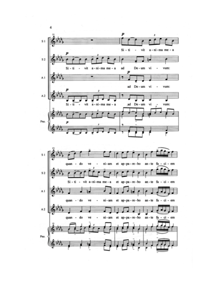 Sicut Cervus Sicut Cervus SSAA scores gallery preview page 7