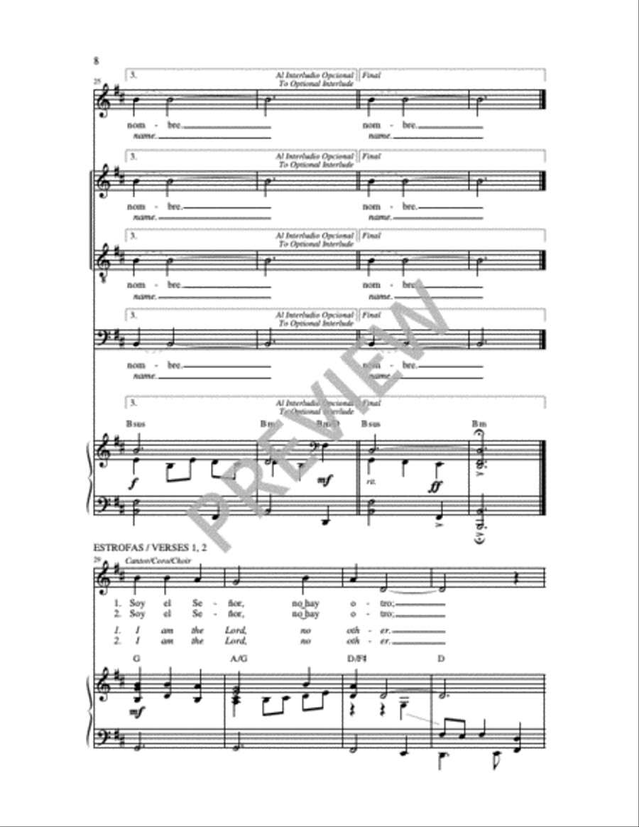 Tesoros Ocultos 4-Part scores gallery preview page 15