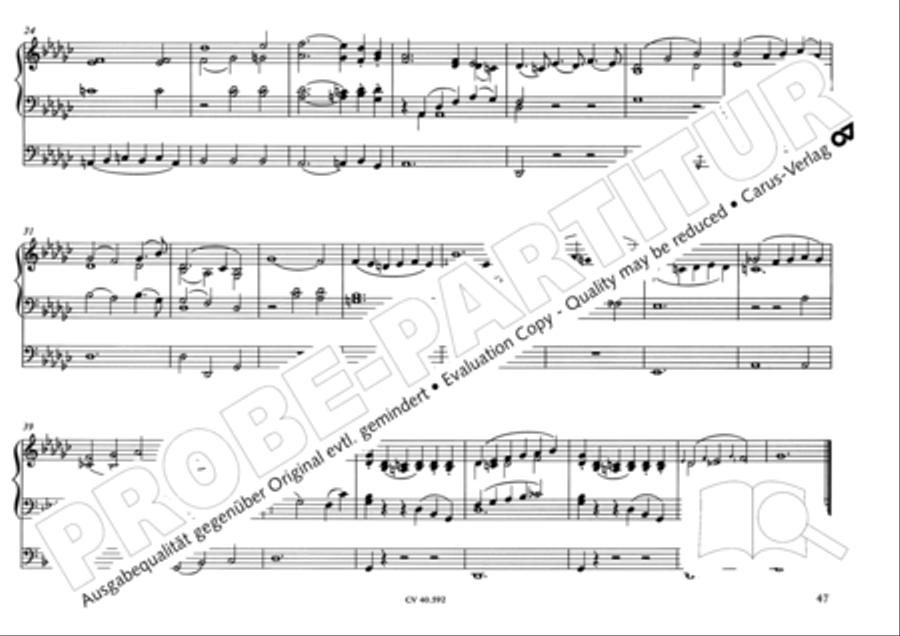 Free Organ Music from the Romantic Period, Vol. II (Freie Orgelmusik der Romantik, Band II) Organ scores gallery preview page 48