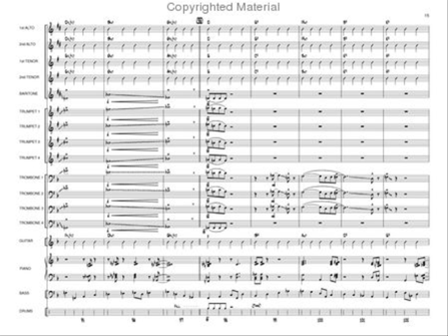 Pedal to the Metal Jazz Ensemble scores gallery preview page 14