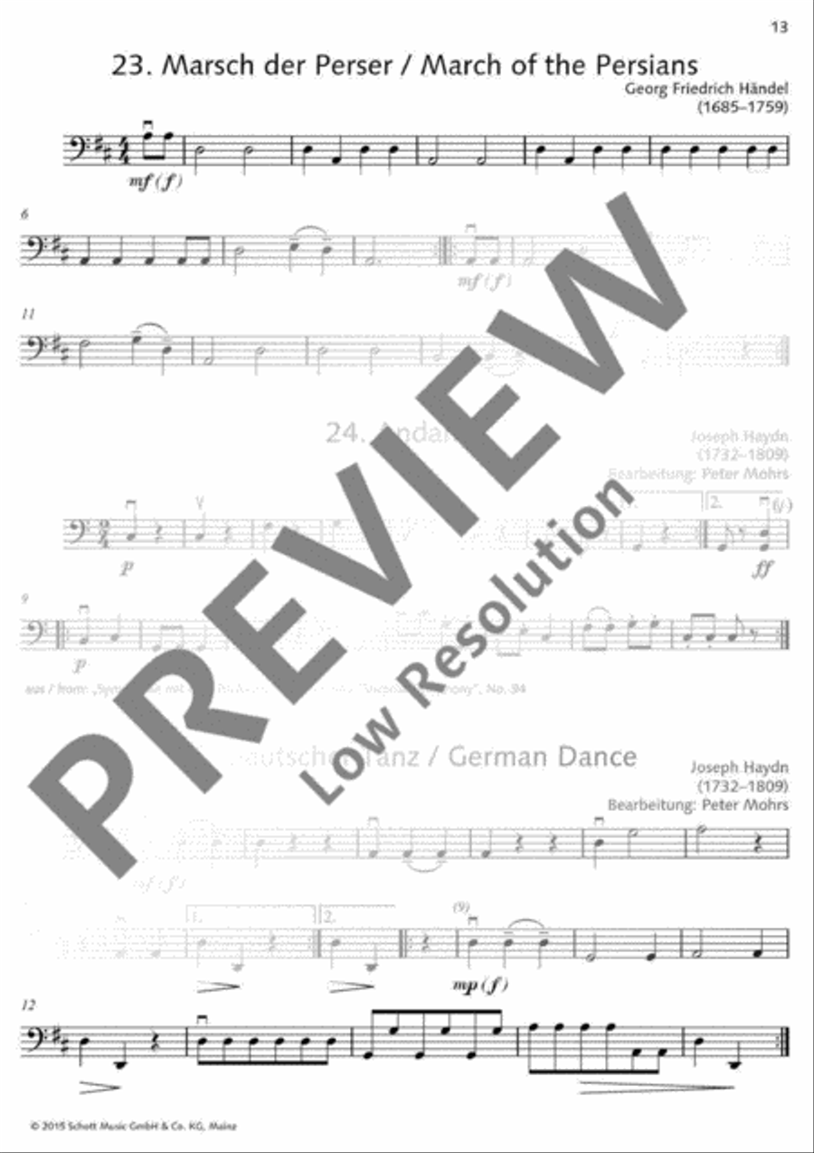 Classical Music for Children Part scores gallery preview page 14