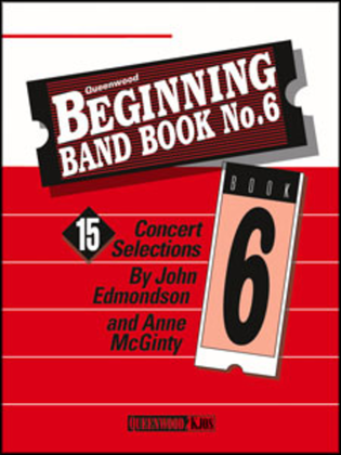 Book cover for Beginning Band Book No. 6 - 1st Clarinet