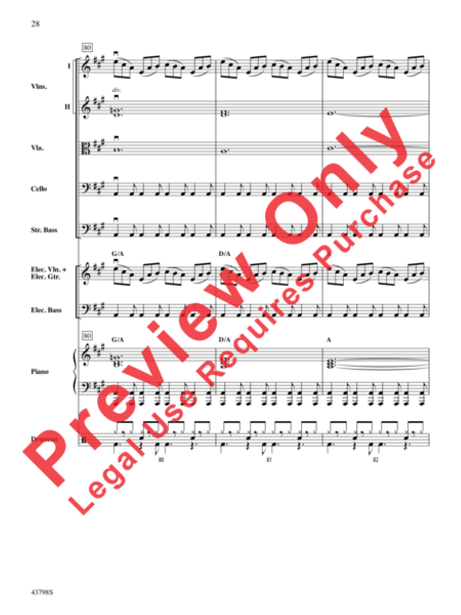 Siberian Sleigh Ride Siberian Sleigh Ride String Orchestra scores gallery preview page 22