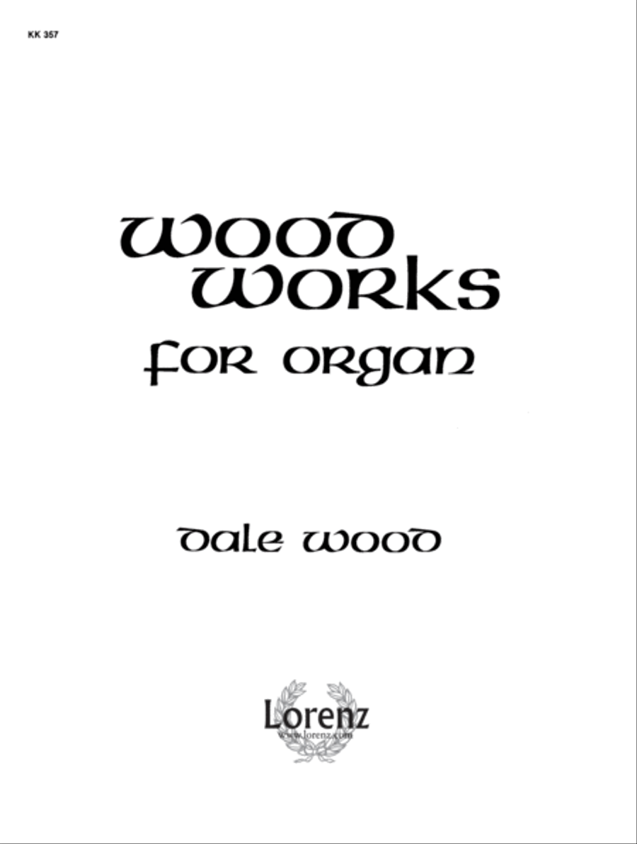 Wood Works for Organ, Book 1 Organ scores gallery preview page 1