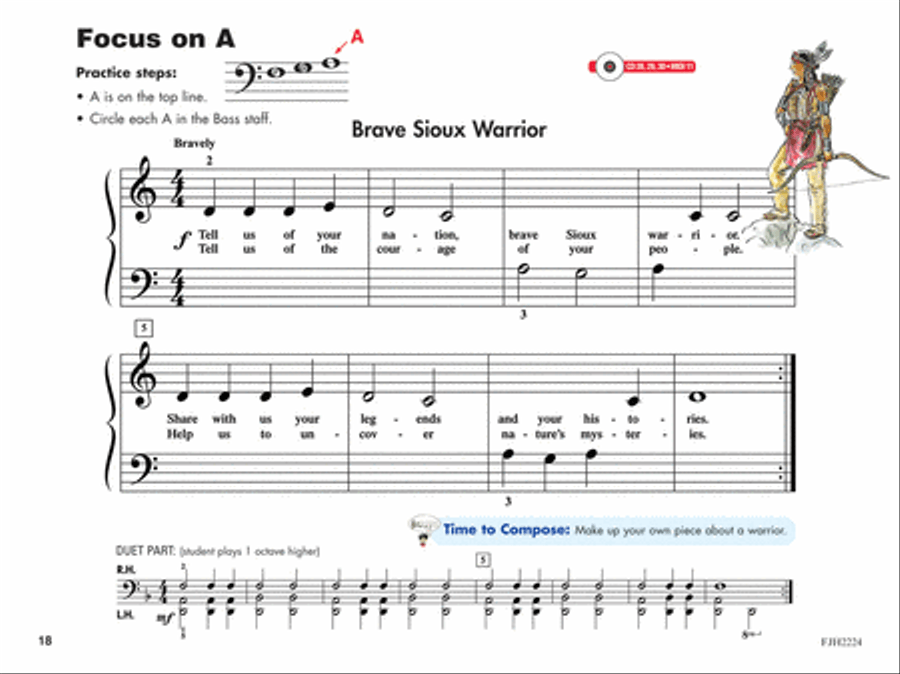 The All-in-One Approach to Succeeding at the Piano, Preparatory Book B Piano Method scores gallery preview page 2