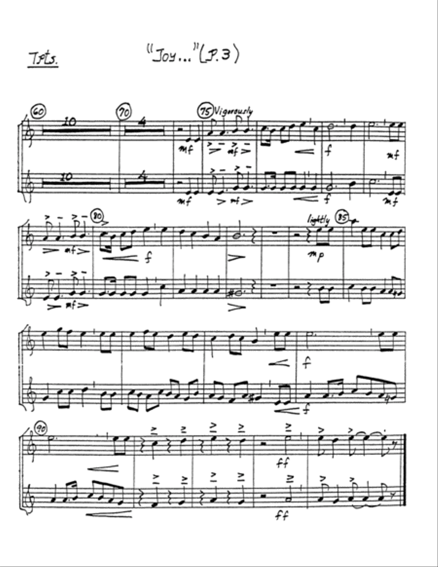 Joy in the Morning Joy in the Morning Choir scores gallery preview page 6