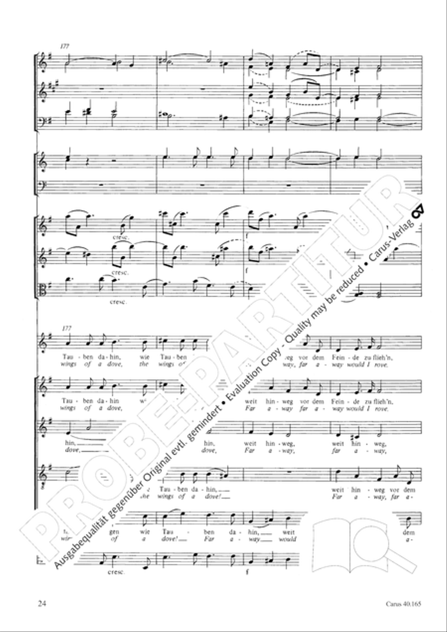 Hor mein Bitten (2 Fassungen) Score scores gallery preview page 35