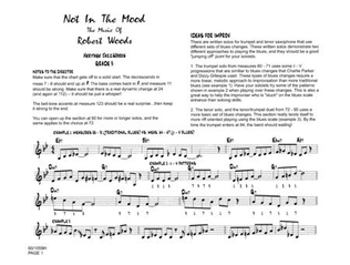 Book cover for Not in the Mood