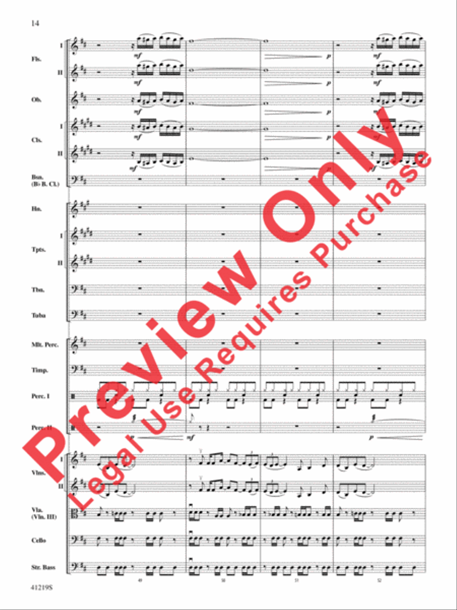 Led Zeppelin Reunion Full Orchestra scores gallery preview page 15
