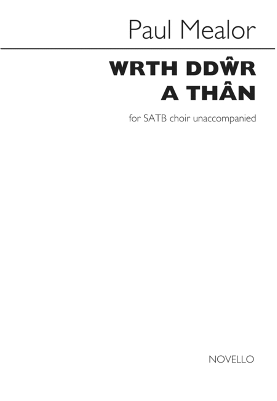 Wrth Ddwr a Than 4-Part scores gallery preview page 1