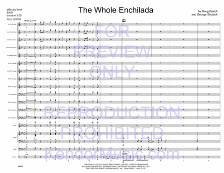 Whole Enchilada, The (Full Score)