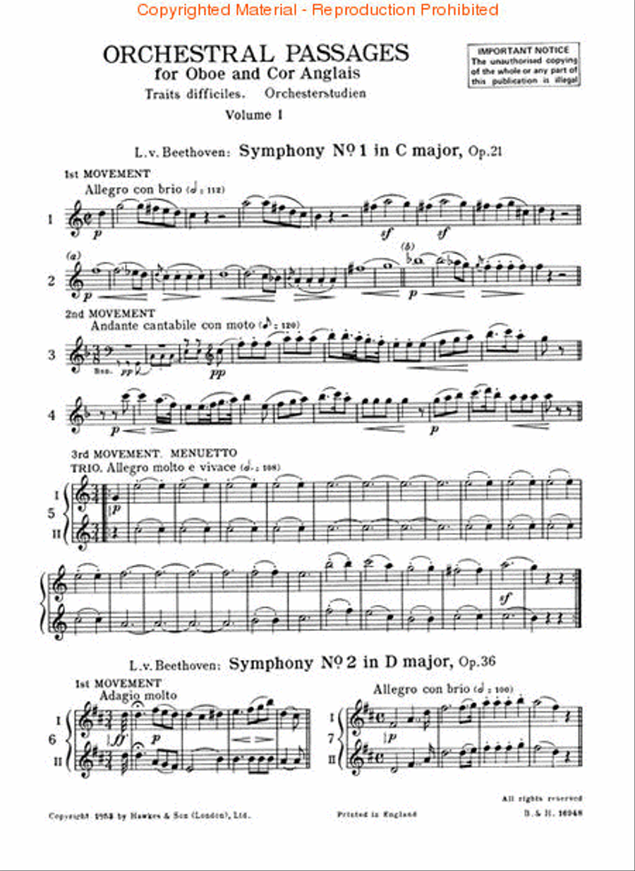 Difficult Passages – Volume 1 English Horn scores gallery preview page 2