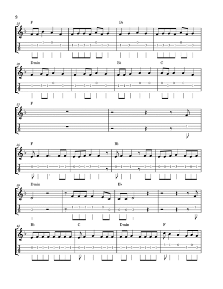 Love Story Love Story Ukulele scores gallery preview page 2