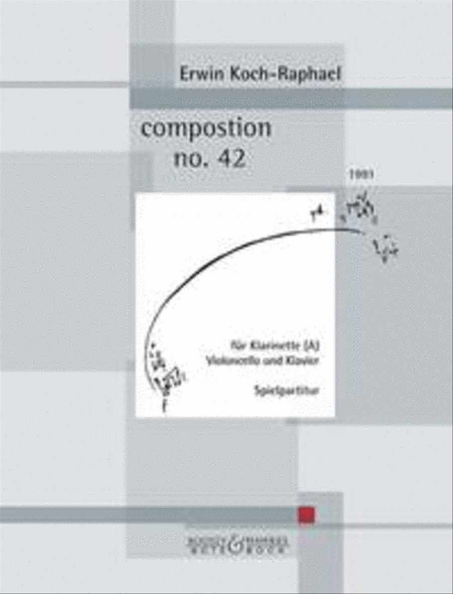composition no.42 composition no.42 Clarinet scores gallery preview page 1