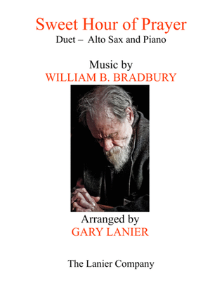 Book cover for SWEET HOUR OF PRAYER (Duet – Alto Sax & Piano with Score/Part)