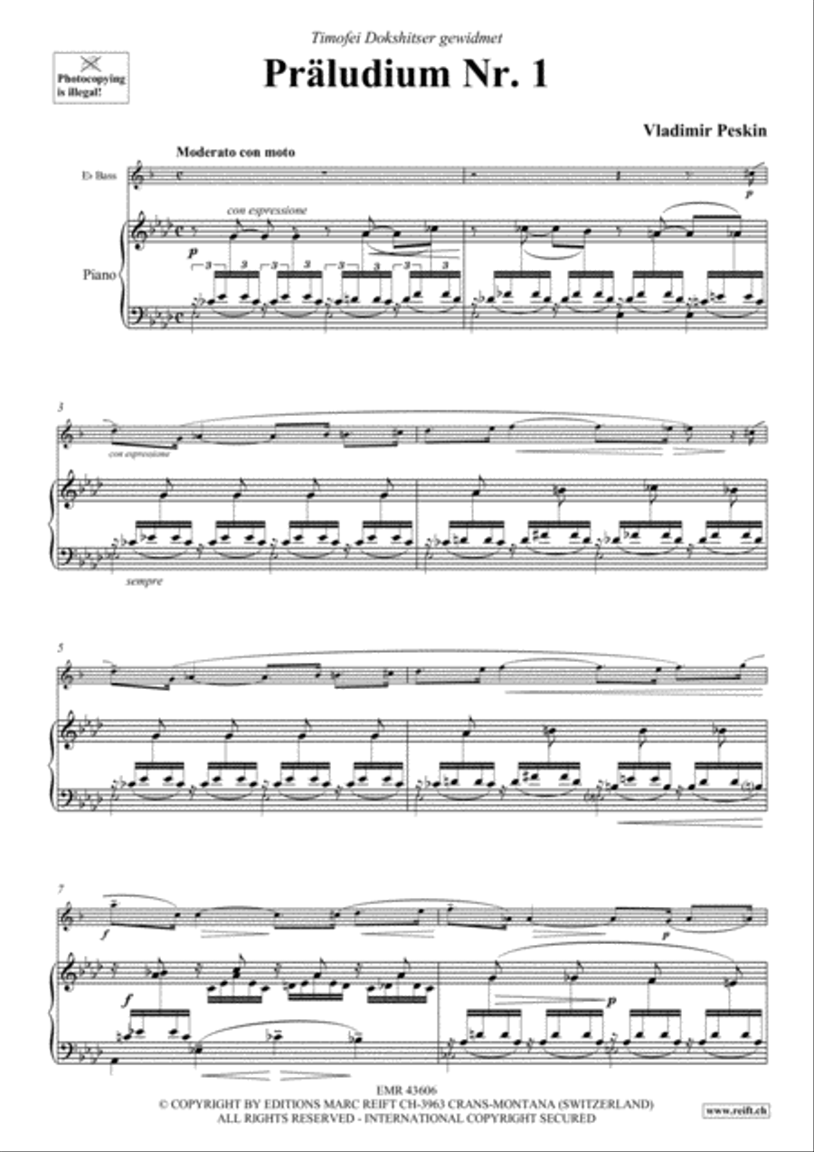 Praludium No. 1 Praludium No. 1 Voice Solo scores gallery preview page 3