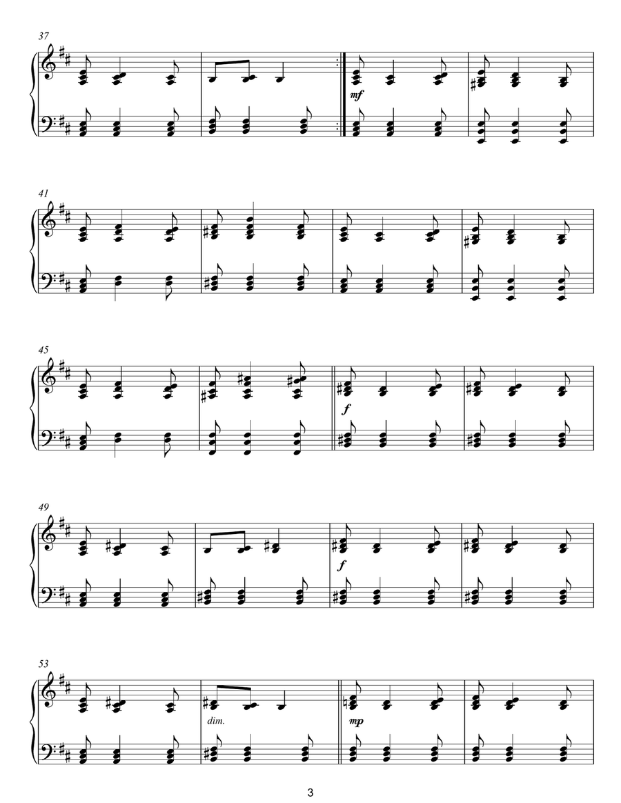 Farewell To Stromness Piano Solo scores gallery preview page 3