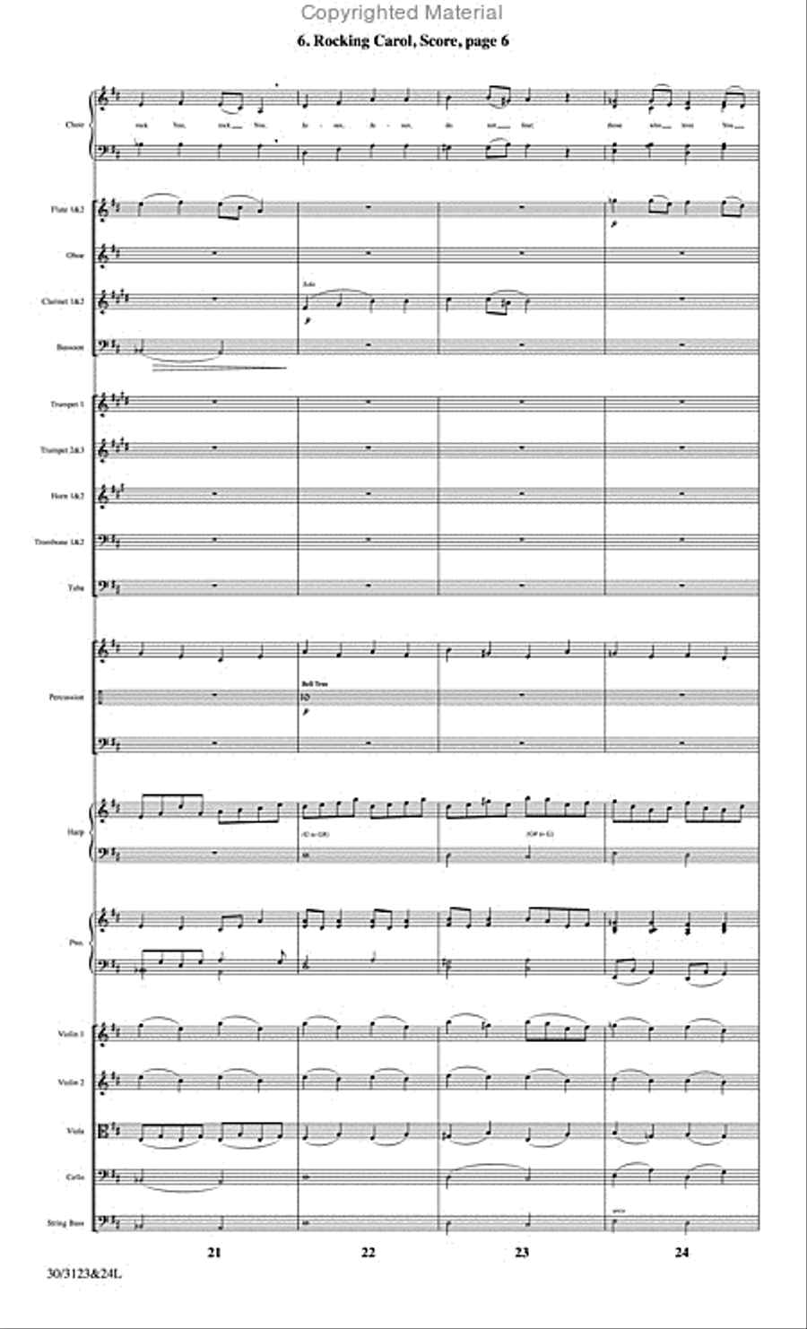 The Christmas Story - Set of Parts Choir scores gallery preview page 52