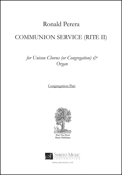 Communion Service (Rite II) [Cong. Part]