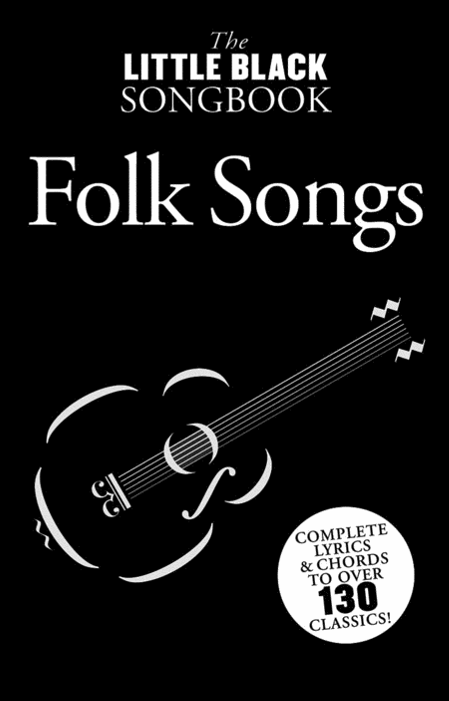 Little Black Songbook of Folk Songs Acoustic Guitar scores gallery preview page 1