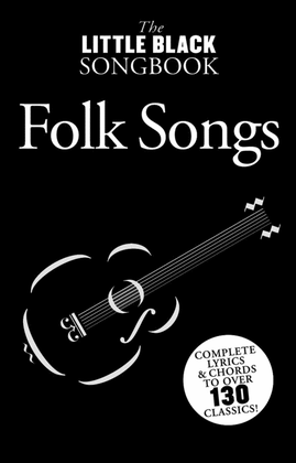 Book cover for Little Black Songbook of Folk Songs