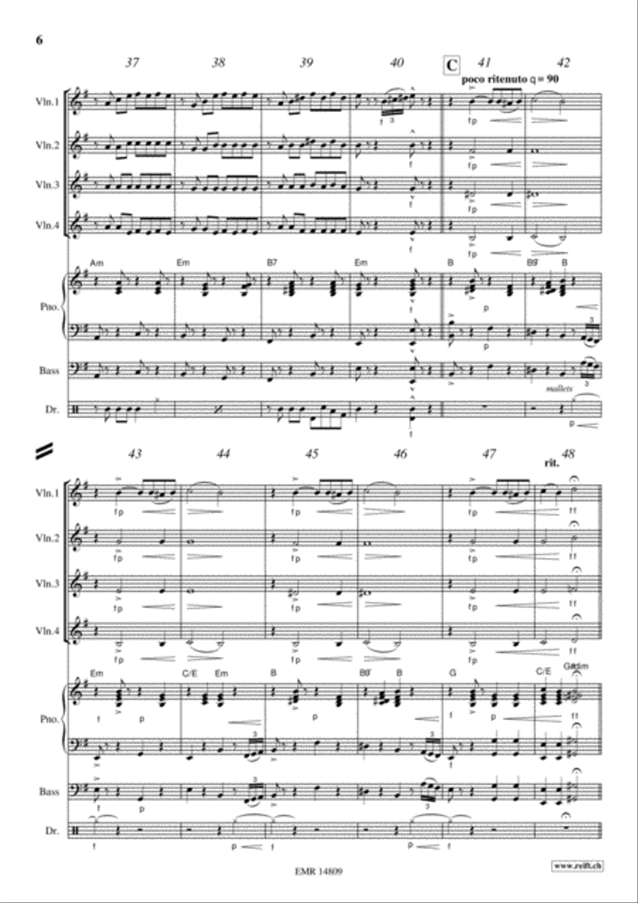 Russian Gipsy Song Violin scores gallery preview page 6