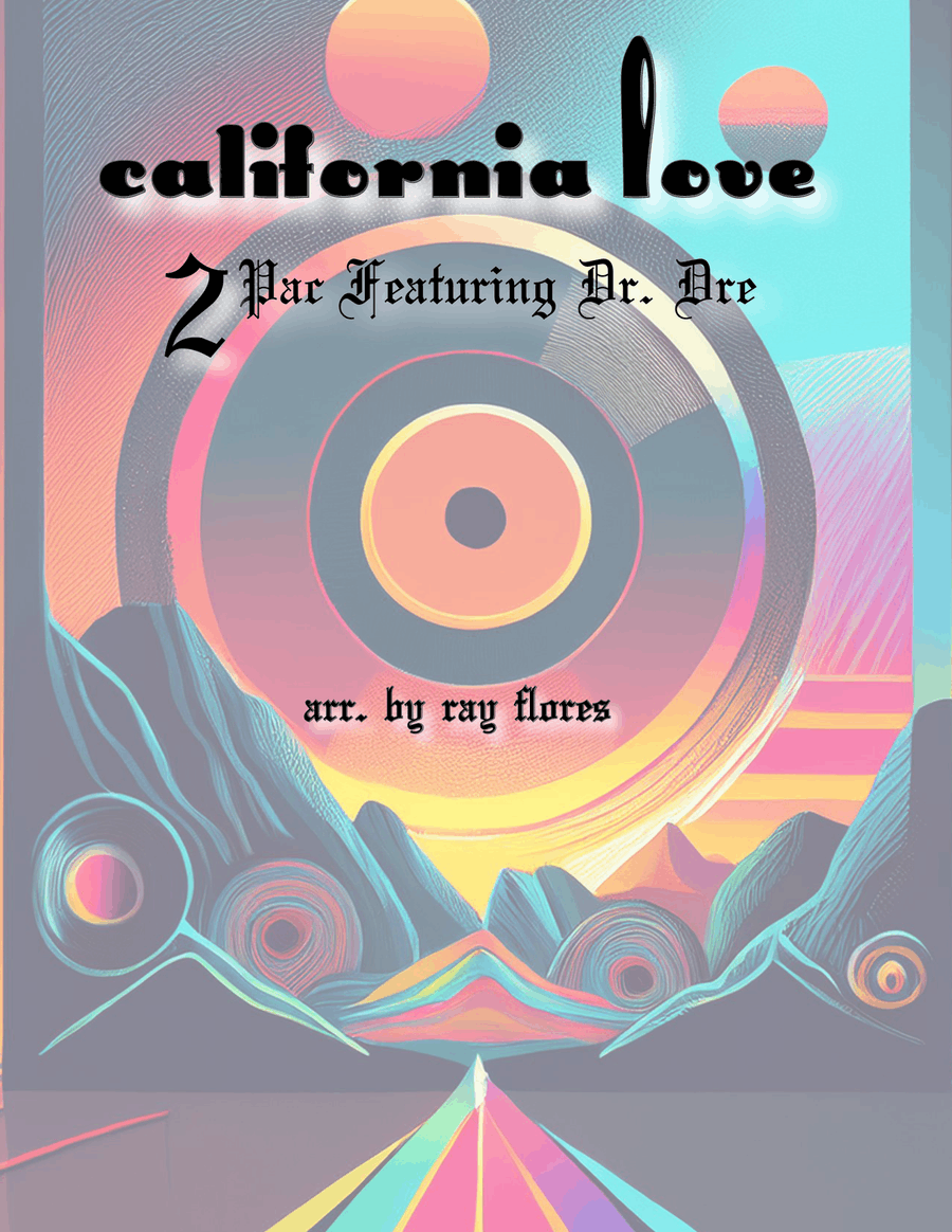 California Love (Remix) Concert Band scores gallery preview page 1