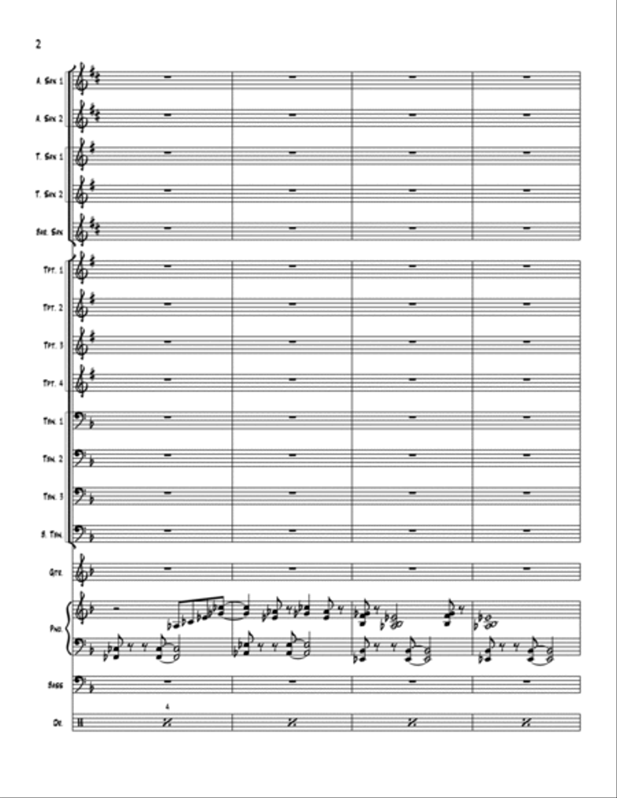 Babylon Sisters Babylon Sisters Jazz Ensemble scores gallery preview page 2