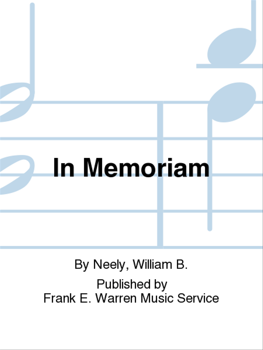 In Memoriam In Memoriam Oboe scores gallery preview page 1