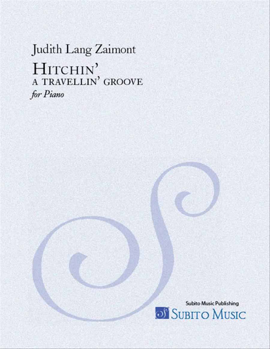 Hitchin' - a travellin' groove Harpsichord scores gallery preview page 1