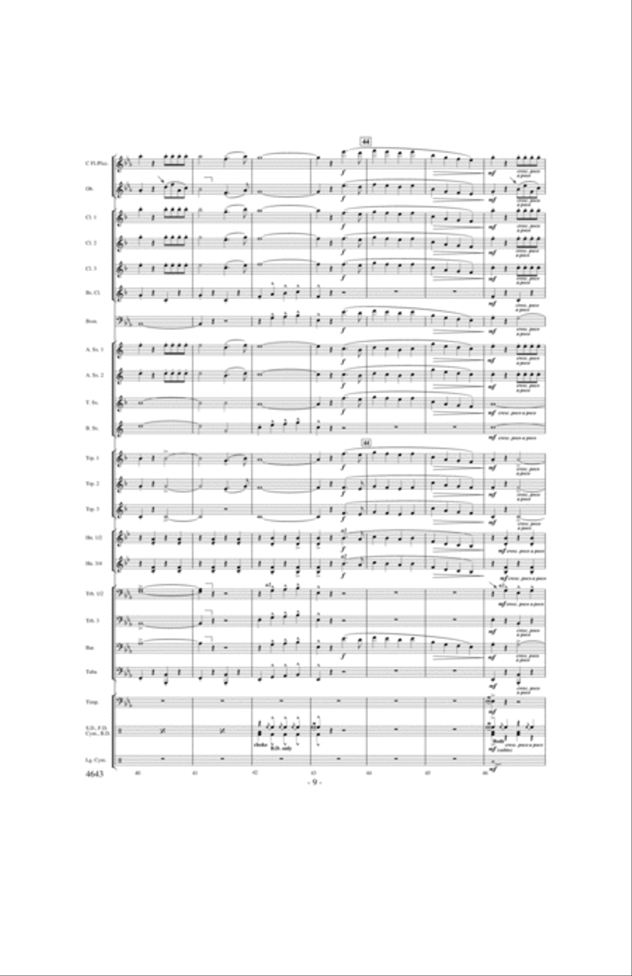 National Emblem National Emblem Concert Band scores gallery preview page 8
